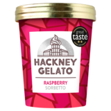Hackney Gelato Raspberry Sorbet, 500ml