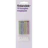 Finlandek Bougies Magiques Blister x 10