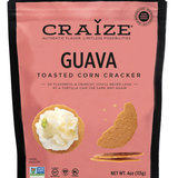Craize Guava Toasted Corn Crackers 4oz