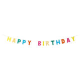 Happy Birthday Garland, 3m, 1pcs