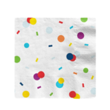 Confetti Birthday Napkins, 33cm, 20s