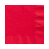 Red Paper Napkins - 33cm 2ply, 50s