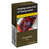Chesterfield Blue Cigarettes, 20s