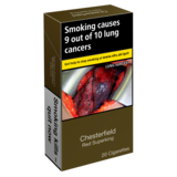 Chesterfield Red Superking Cigarettes, 20s