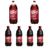 2 Dr Pepper 2 Liter and 4 Dr Pepper 20oz