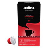 Lavazza Nespresso Coffee Original Line Compatible Capsules Armonico 10ct