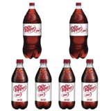2 Diet Dr Pepper 2 Liter and 4 Diet Dr Pepper 20oz
