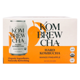 Kombrewcha Mango Pineapple Hard Kombucha 6pk 12oz Can 4.4% ABV