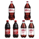 2 Diet Dr Pepper 2 Liter and 2 Dr Pepper 20oz and 2 Diet Dr Pepper 20oz