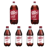 2 Dr Pepper 2 Liter and 4 Diet Dr Pepper 20oz