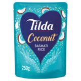 Tilda Coconut Steamed Basmati Rice, 250g