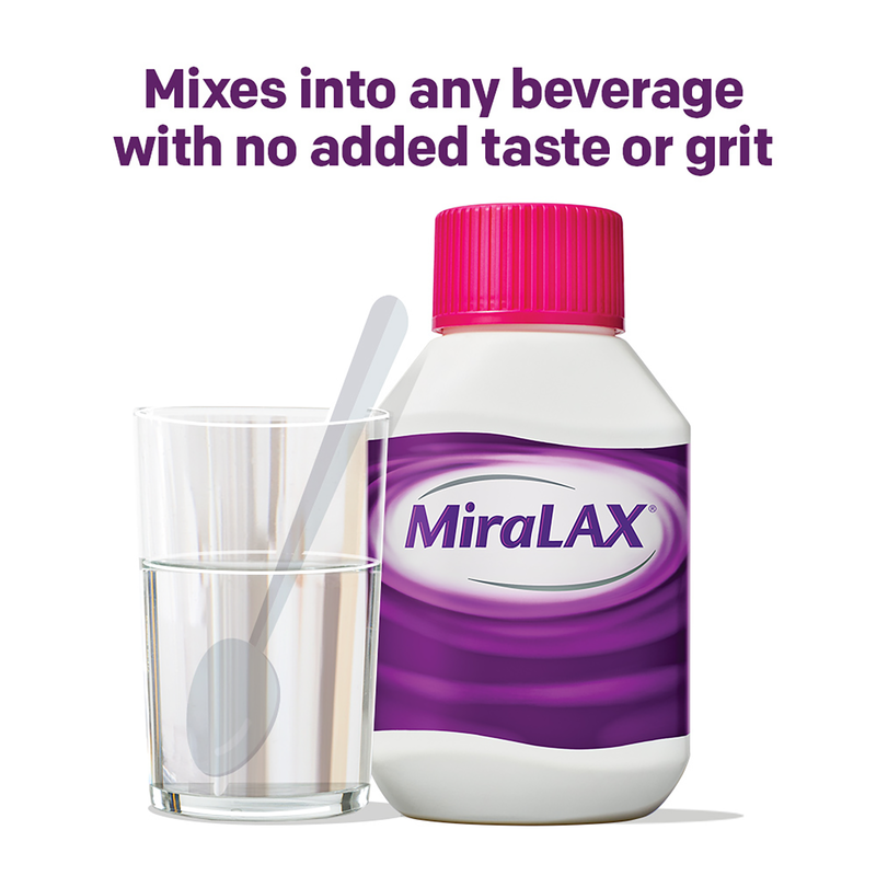 MiraLAX Laxative Powder 7 Doses 4oz : Health fast delivery by App or Online