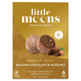 Little Moons Vegan Belgian Chocolate & Hazelnut Mochi Ice Cream, 192g