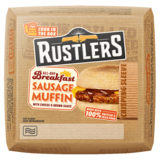Rustlers All-Day Breakfast Sausage Muffin, 133g