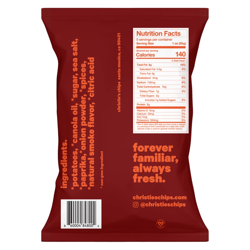 Christie's Backyard BBQ Chips 5oz Snacks fast delivery by App or Online