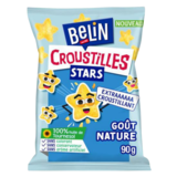 Biscuits Apéritifs Croustilles Stars Nature Belin 90gr