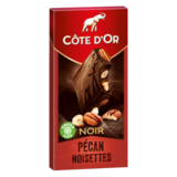 Bloc Chocolat Noir Pecan Noisette Cote D'Or 180g