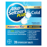 Alka Seltzer Plus Cold Power Fast Fizz Original 20ct