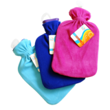 Hot Water Bottle with Cover, 1pcs