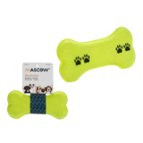 Jouet Pour Chien éplucheur os vert (7 X 7,5 X 16 CM) x1