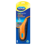 Scholl Active Work Gel Insoles For Men, 1pcs