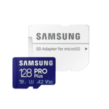 Samsung MicroSDXC PRO Plus 128 GB Class 10 UHS-I + Adapter, 1pcs