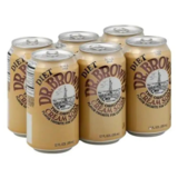Dr. Brown Diet Cream Soda. 6pk 12oz Can