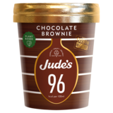 Jude's Vegan Lower Calorie Chocolate Brownie Ice Cream, 460ml