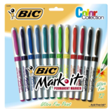 BIC Mark-It Permanent Marker 12pk