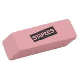 Staples Wedge Eraser 3pk