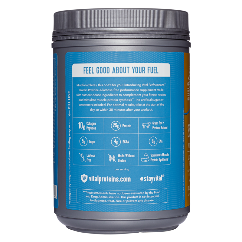 Vital Proteins Performance Vanilla Protein Powder 26.8oz Health fast