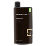 Every Man Jack Men's Sandalwood Body Wash and Shower Gel 16.9oz
