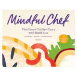 Mindful Chef Thai Green Curry with Black Rice, 400g