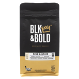 BLK & Bold Rise & GRND Coffee Blend Medium Roast Grounds 12oz