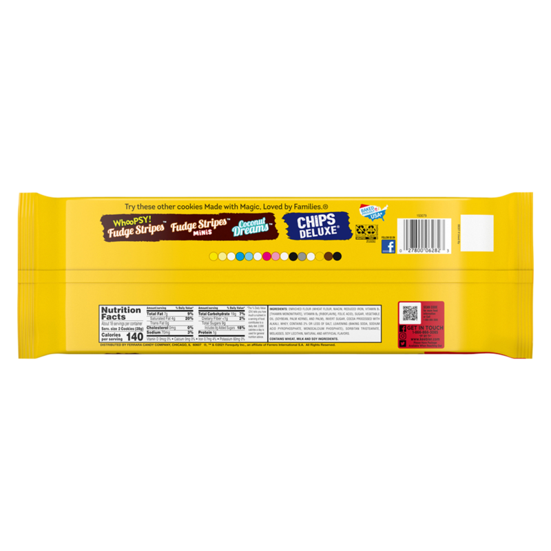 Keebler Original Fudge Stripes Cookies 17.3oz : Snacks fast delivery by ...
