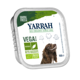 Yarrah Organic Dog Grain Free Chunks Vegetarian With Rosehips, 150g