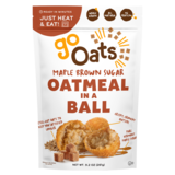 GoOats Maple Brown Sugar Oatmeal in a Ball 9.2oz