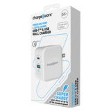 Chargeworx 65 Watt Dual Port A + C Wall Charger