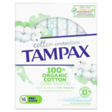 Tampons Tampax Compak Bio Cotton Protection Super x14