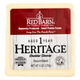 Red Barn Heritage White Cheddar Aged 1 Year 6oz