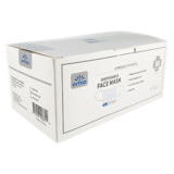 Intco Black Disposable 3-Ply Face Masks, 50 ct
