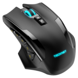 TECKNET Wired Gaming Mouse Black Multicolor Backlit