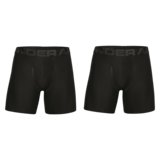 Under Armor Men's Tech Boxer 6in 2pk Black Extra Large