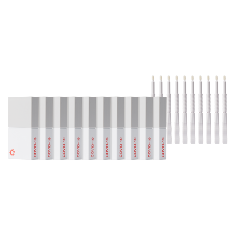 Cue Health COVID19 Test Kit 10 Tests Health fast delivery by App or