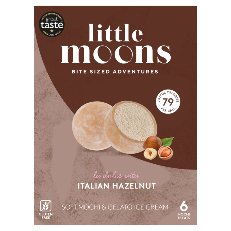 Little Moons Italian Roasted Hazelnut Mochi Ice Cream 192g Ice Cream Fast Delivery By App Or Online