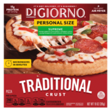 DiGiorno Pizza Traditional Crust Supreme Personal Pizza 10oz