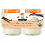 Petit Pot Vanilla Bean Organic French Dessert 2 PK