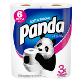 Panda Mega Roll Toilet Paper 6ct