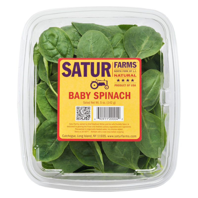 Satur Farms Baby Spinach delivered in minutes