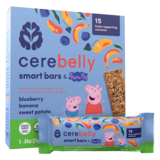 Cerebelly x Peppa Pig Blueberry Banana Smart Bars 5pk